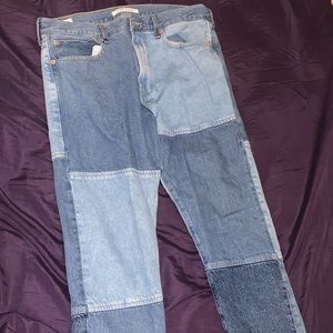 PacSun denim patent pants. Only have been worn twice